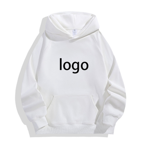 Sudadera con Capucha para Mujer, Color Sólido, Tejido de Algodón, Informal, con Bolsillos, Logotipo Frontal - Product Image 3
