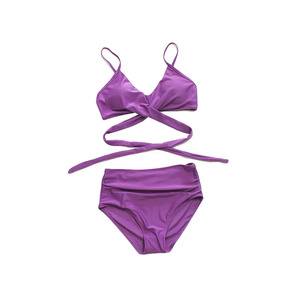Bikini de Tres Piezas para Mujer, Estampado Animal, Espalda Descubierta, Cintura Alta, Impresión por Sublimación, Sexy, Transpirable, de Secado Rápido y Elegante, Última Tendencia - Product Image 1