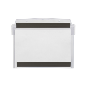 Portadocumenti con copertura protettiva, magnetico, A4 orizzontale, trasparente, 2 strisce magnetiche, 10 pz / confezione.- SD2M - Product Image 2