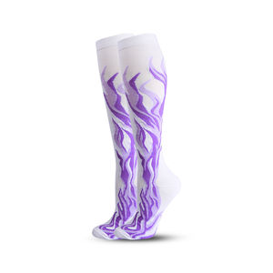 Chaussettes de football américain OEM antidérapantes, respirantes, écologiques, à séchage rapide, mi-mollet, avec logo personnalisé sur le revers pour les sports d'hiver - Product Image 6