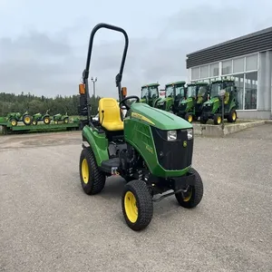 Ventes chaudes Tracteur à chenilles agricole d'occasion 80 CV JohnDeere 1023E Machines agricoles Moteur Cummins Prêt à être livré Vente en gros à bas prix - Product Image 1