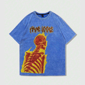 T-shirt graphique décontracté Glory 2026 pour homme, imprimé sur mesure, coupe oversize, 100 % coton épais, manches courtes, style streetwear - Product Image 1