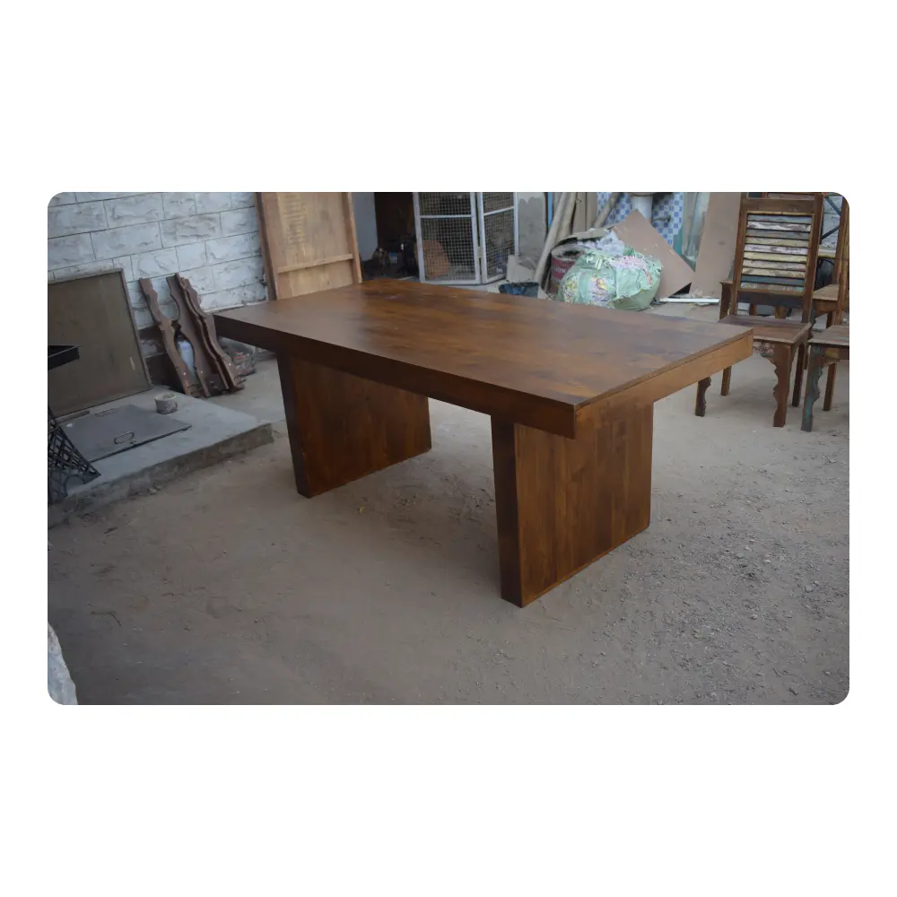 Furnitur kayu rumah meja kopi kayu padat furnitur dalam ruangan Modern produsen dan eksportir furnitur kayu mangga di India
