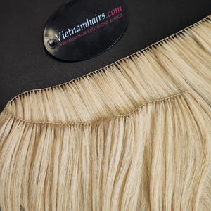 2024 vente chaude de haute qualité 100% extensions de cheveux vietnamiens humains vierges trame légère pleine cuticule fabriquée au Vietnam - Product Image 1