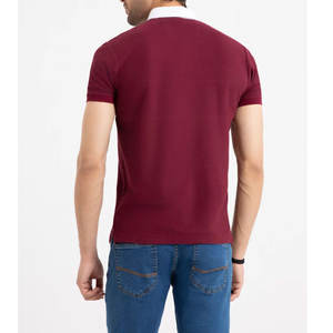 Polos à séchage rapide personnalisés de haute qualité pour hommes Style surdimensionné en tricot à manches courtes Vente directe d'usine en gros - Product Image 4