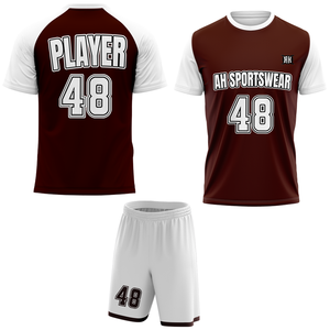 Uniforme de Fútbol Personalizado de Alta Calidad, Conjunto de Camiseta de Manga Corta y Pantalones Cortos, Impresión de Logotipo y Nombre del Equipo, Corte Automatizado 100% - Product Image 6