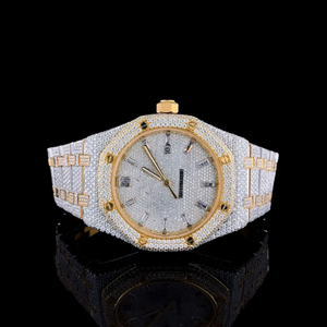 ฮิปฮอปที่กําหนดเอง Iced out นาฬิกาเพชรสําหรับผู้ชาย VVS Lab ปลูกนาฬิกาเพชร - Product Image 5