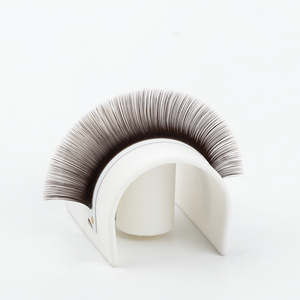 LiiLash bandejas de pestañas marrones mate pestañas de colores hechas a mano individuales C CC D DD no Kink suministros de pestañas mate completo al por mayor - Product Image 4