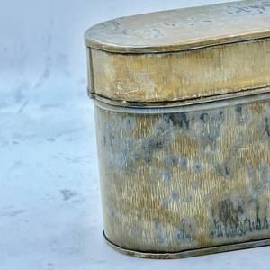 Candle Vessel Antique Rustic <b>Small</b> Custom <b>Storage</b> <b>Box</b> Shape With Lid Galvanized Material Candle Jars - Product Image 2
