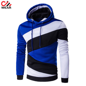 เสื้อฮู้ดดี้แฟชั่นสตรีทแวร์ไซส์ใหญ่ขายส่ง เสื้อสเวตเชิ้ตผู้ชายแบบเรียบๆ เสื้อฮู้ดดี้แบบสั่งทำพิเศษ - Product Image 5