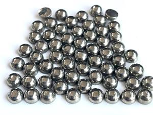 Natural Super calidad superior pirita 9mm cabujón redondo calidad AAA - Product Image 6