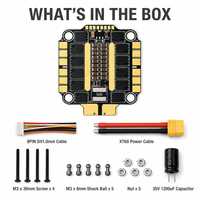 FT60-110A 4In1 ESC AM32 Firmware Pengontrol Kecepatan Elektronik Tanpa Sikat Dshot300Dshot600 Meteran Arus 2-8S LipoKompatibelRCModels