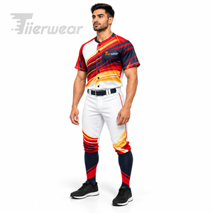 Uniformes de Béisbol Transpirables de Alta Calidad Personalizados 2026, Ropa Deportiva de Nuevo Diseño con Impresión Personalizada - Product Image 2