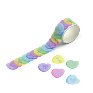 2024 nuevo juego de <span class=keywords><strong>pegatinas</strong></span> decorativas de cinta Washi con degradado Ombre lindo personalizado para álbumes de recortes, diarios, decoración DIY y aplicación artesanal - Product Image 6