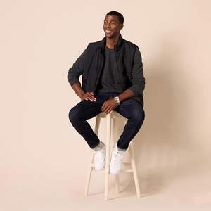 เสื้อสเวตเชิ้ตไหมพรมพิมพ์ลายสัตว์ทรงโอเวอร์ไซส์สำหรับผู้ชาย ผ้าคอตตอนหนา ทรงหลวมไหล่ตก สไตล์สตรีทแวร์ลำลอง - Product Image 2