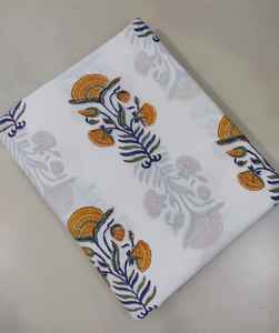 100% algodón bloque de mano tela impresa hecha a mano Jaipur Heritage tradicional ecológico transpirable bloque estampado tela de algodón - Product Image 4