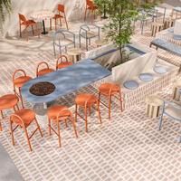 Étagère de présentation LED, Table basse, Vitrine, Mobilier d'hôtel, Mobilier de restaurant, Mobilier de bar, Chariot de service, Bar à outils, Bar doré