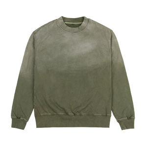 Sudadera Unisex Cómoda de Invierno, Estilo Clásico con Cuello Redondo y Puños Acanalados, 100% Algodón, Forro Polar Suave para Uso Diario - Product Image 4