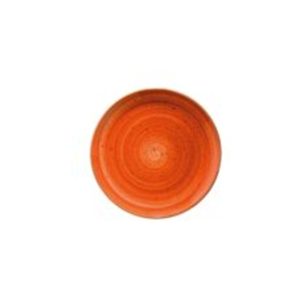 Plato de Porcelana Premium de Diseño Rústico Bonna, 27 cm, Terracota, Plato Plano Gourmet, Platos y Vajilla - Product Image 1