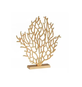 Sculpture en métal en forme d'arbre Sculpture de luxe en métal antique Sculpture de haute qualité nouveau Design Sculpture décoration de la maison utilisation de table - Product Image 2