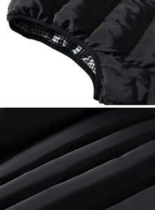 High Quality Waterproof Breathable Anti-Bacterial Hooded Men's Outdoor Casual Crew Neck Puffer <b>Jacket</b> with Front Logo - Product Image 2