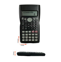 Calculatrice scientifique électronique professionnelle personnalisée KDT 82MS, certifiée CE ROHS, plastique, piles AAA, 240 fonctions, deux lignes