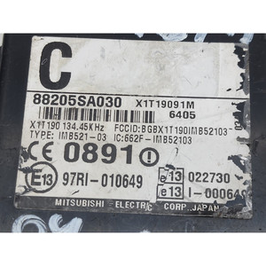 UNITÉ DE COMMANDE CONFORT SUBARU Impreza 3ème Série 88205SA030 EJ205 essence 1994 (01>07) - Product Image 3