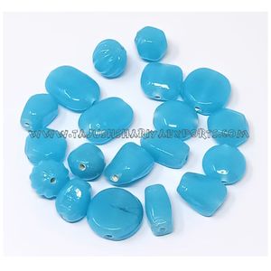 Meilleure qualité en cristal de Murano au chalumeau et perles de verre forme ronde/ovale perles en vrac couleur personnalisée fabrication de bijoux boîte d'emballage - Product Image 5