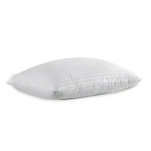 Almohada de Hotel Económica al por Mayor de 75x50 cm con Soporte para el Cuello, Relleno de Microfibra, Tela de Algodón No Tejida, Almohada con Franjas - Product Image 2
