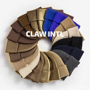 Custom Personalized Solid Colour High Quality Beanie <b>Hat</b> <b>Winter</b> Jacquard Plain Beanie Cap Made in Pakistan Wholesale Beanie <b>Hat</b> - Product Image 1