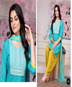 Vêtements indiens et pakistanais de style Anarkali, vêtements de fête Salwar Kameez, mariage indien, vêtements pour femmes, vente en gros - Product Image 6