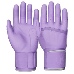 ถุงมือเบสบอลระบายอากาศได้ดีถุงมือตีซอฟต์บอล2025พร้อมสายรัดข้อมือปรับได้เพื่อความสบายระดับมืออาชีพ - Product Image 1