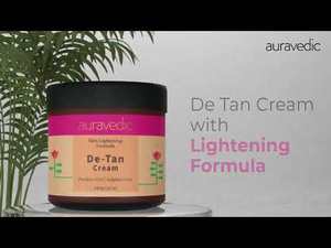 Auravedic De-<b>Tan</b> <b>Cream</b> 100g Herbal Skin Brightening & <b>Tan</b> <b>Removal</b> <b>Cream</b> Natural Face Moisturizer for Radiant, Even-Toned Skin - Product Image 2