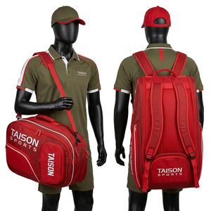 Bolsa de Tenis para Hombre, Resistente, de Mezcla de Poliéster 900D, 310 GSM, Construcción con Paneles Verdes, Gran Capacidad, Impresión de Logotipo por Sublimación Personalizada - Product Image 3