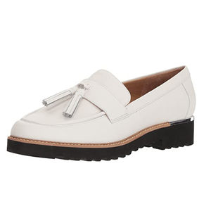 2023 Новые поступления, китайская фабрика, обувь на заказ, слипоны, белые лоферы из коровьей кожи - Product Image 1