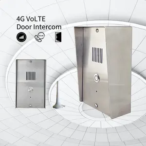 4 gam VoLTE âm thanh không dây intercom với kiểm soát truy cập Video intercom