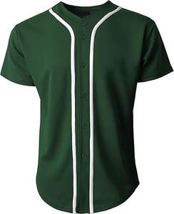 Uniforme de béisbol y softbol para hombre con impresión digital, jersey de béisbol con botones a la venta - Product Image 6