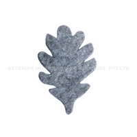 Feutre découpé en forme de feuille de chêne pour célébrations d'automne, remise de diplôme, Fête des Mères, Fête des Pères, Pâques, Halloween, fêtes d'enseignants et d'enfants, automne