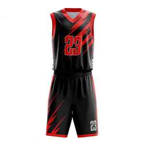 Uniforme de baloncesto para hombre, conjunto de equipo personalizado, impresión sublimada, tela duradera, ajuste cómodo, ideal para equipos escolares - Product Image 6