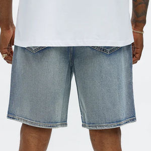 กางเกงยีนส์ขาสั้นคุณภาพสูง สีน้ำเงินกลาง สำหรับผู้ชาย สไตล์ลำลอง เหมาะสำหรับผู้ซื้อขายส่งจำนวนมาก พร้อมบริการ OEM กำลังเป็นที่นิยมในปี 2026 - Product Image 6