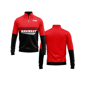 Haut d'entraînement à fermeture éclair quart personnalisé hommes femmes vêtements de sport pour jeunes pull d'équipe à séchage rapide - Product Image 2