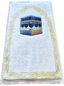 Tappeto da preghiera imbottito in rilievo in schiuma spessa 2.5 CM turco imbottito morbido tappetino di preghiera islamico Sejadah Janamaz pieghevole lavabile