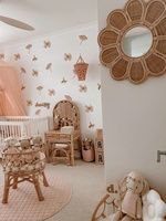 Fabricant de meubles pour enfants, commode et chaise en rotin pour enfants, faible MOQ accepté, vente en gros au Vietnam