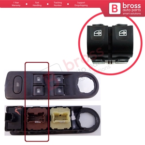 BDP1095 Window Regulator Driver Door Switch 254113300R For Captur Clio 4 Zoe <b>Duster</b> Lodgy - Product Image 5