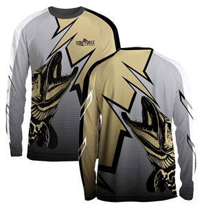 Chemise de pêche à col polo anti-UV respirante Offre Spéciale nouveau Design impression par sublimation complète sur mesure - Product Image 2