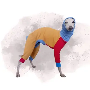 Manteau polaire de lévrier vêtements combinaison tissu doux au toucher pull à quatre pattes pour chien par Fugenic Industries