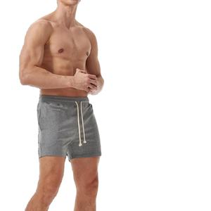 2025 Short de sport à séchage rapide pour hommes avec logo personnalisé Short d'entraînement respirant avec poches Short de course à motif solide - Product Image 3