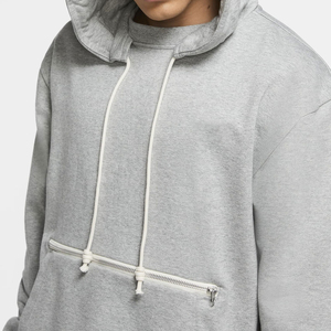 Sweats à capuche personnalisés pour hommes de haute qualité 100% coton saison d'hiver vierge avec fermeture à glissière avec logo personnalisé dernière technique de teinture unie - Product Image 5