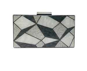 Clutch Clásico de Madera con Imitación de Perlas, Chapado en Oro, con Diseño de Mariposa, para Bodas, Diseño Creativo para Mujer - Product Image 2