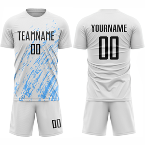 เสื้อฟุตบอลพิมพ์ซับลิเมชันผ้าโพลีเอสเตอร์100% มาใหม่ผ้าแห้งเร็วผ้าแห้งเร็ว - Product Image 4